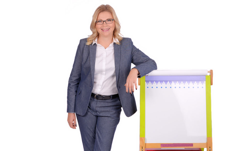 Beraterin Christina Zehetner hält humorvolle Vorträge für Familien